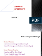Introduction To Management Concepts