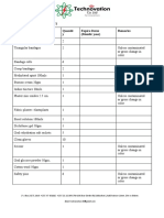 First Aid Kit Checklist