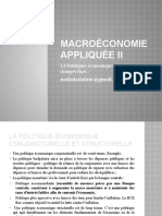 Macroéconomie Appliquée Ii: I.3 Politiques Économiques en Régime de Changes Fixes