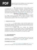 Embargos Execução Fiscal - Modelo 1