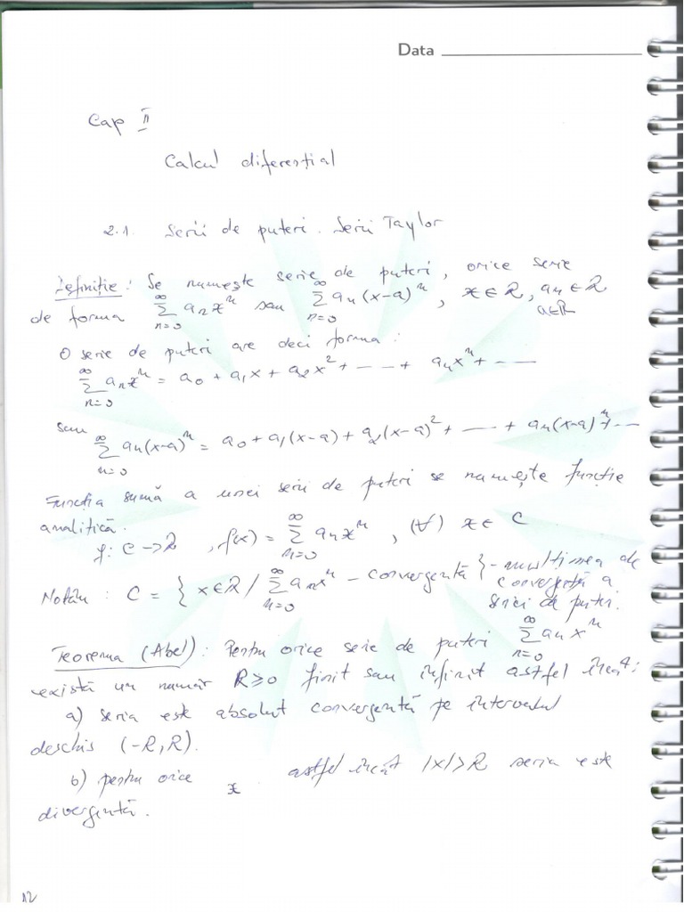 Differentiation and Integration Formulas | PDF