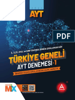 AYT Türkiye Geneli Deneme-1
