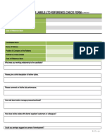 Colour Labels LTD Reference Check Form