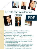 Le Rôle Du Président en France PDF