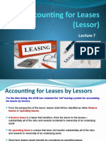 Accounting For Leases (Lessor)