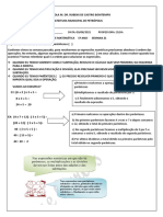 Expressões numéricas com parênteses