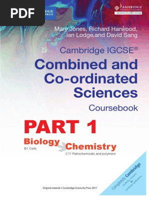 Cambridge IGCSE™ Combined and Co-ordinated Sciences