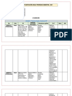 1° B Matemáticas Planificación Anual