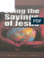 Doing The Sayings of Jesus