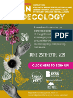 Agroecology Summer Short Couse Flyer PDF 5
