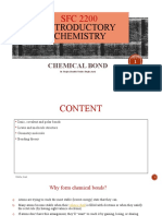 Introductory Chemistry: Chemical Bond