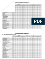 Schedule Pekerjaan Yang Belum Selesai: Proyek: RUMAH TINGGAL BP - SUNARYO, TRENGGANU No. 20 Surabaya