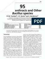 Bacillus Anthracis and Other Bacillus Species