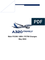 Main FCOM / QRH / FCTM Changes May 2022