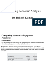 Engineering Economic Analysis Dr. Rakesh Kumar