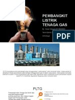 Pembangkit Listrik Tenaga Gas: By: Anwar Hidayat (201106030453 Teknik Elektro (Karyawan) UIKA Bogor
