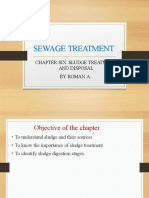 Sewage Treatment: Chapter Six:Sludge Treatment and Disposal by Roman A