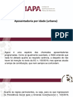 Aposentadoria por idade, tempo de contribuição e especial após a EC 103/2019