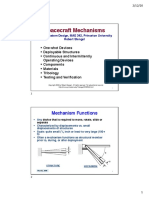Spacecraft Mechanisms: Mechanism Functions