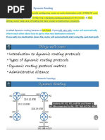 Dynamic Routing