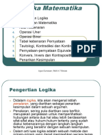 Logika Matematika: Agus Gunawan, SMA N 7 Bekasi