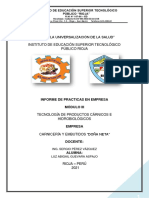 INFORME Practicante