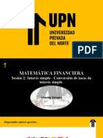 Matemática financiera: Intereses simples