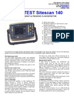 SONATEST Sitescan 140: Light Weight Ultrasonic Flaw Detector