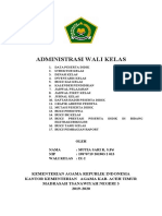 Cover Administrasi Wali Kelas