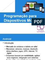 Programação Dispositivos Móveis 3