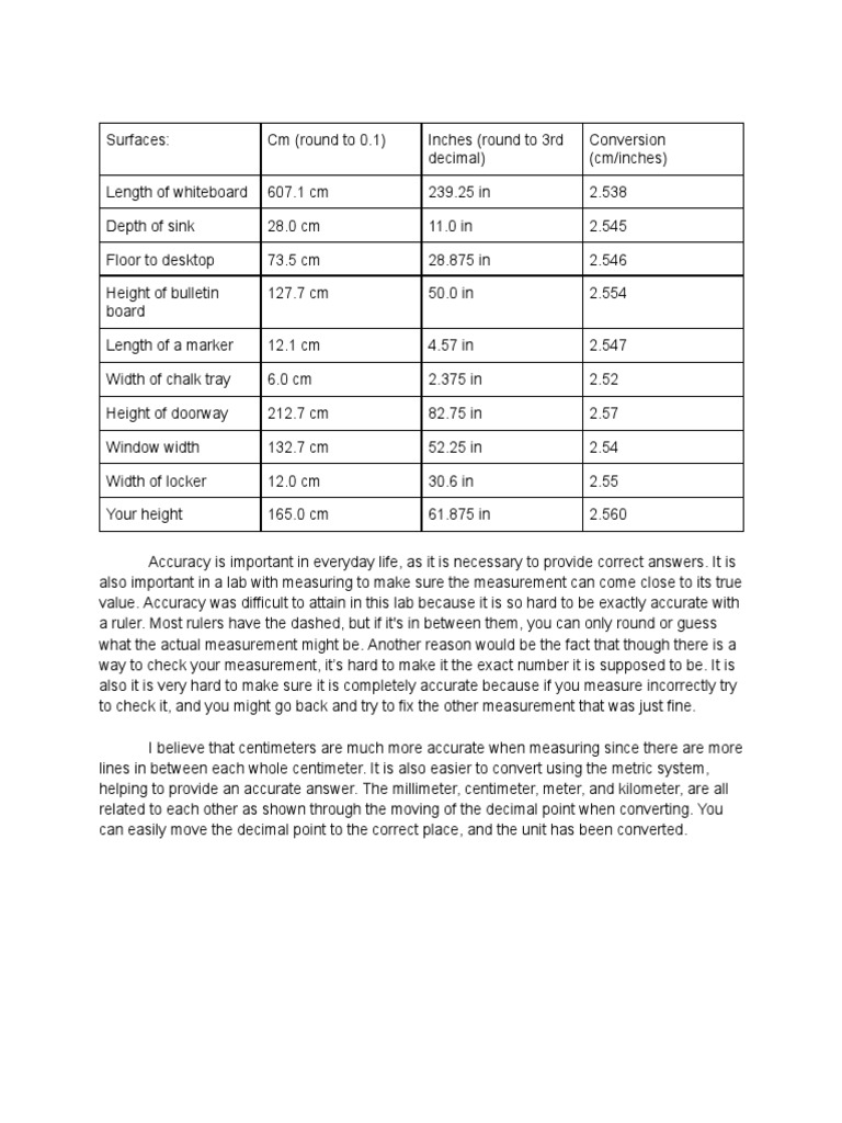 Lab 1 Measuring Distance PDF