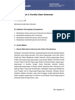 Pembelajaran 2. Kondisi Alam Indonesia: A. Kompetensi