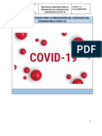 Protocolo Sanitario para Obras de Pavimentos V1