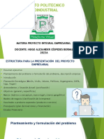 Instituto Politecnico Agroindustrial: Materia Proyecto Integral Empresarial Docente: Hugo Alexander Céspedes Bernal 2023A