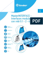 Masterinterface - Interfaces Modulares Con Relé 0.1 - 2 - 6 A