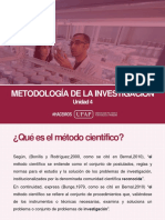 Metodología de La Investigación: Gramática Inglesa I