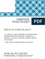 Forensic Toxicology: By: Rosemarie D. Cosue, Ed.D