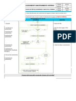 Procedimiento de Mantenimiento Interno