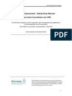 T Pre Self Assessment Stamp Duty Manual