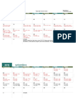 Programação mensal veículo agosto 2018