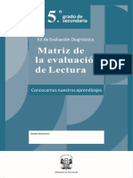 Matriz de Evaluacion Diagnostica