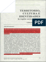 Giménez_1999_Territorio, cultura e identidades