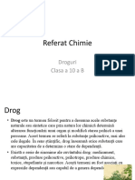 Referat Chimie: Droguri Clasa A 10 A B