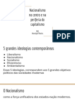 Nacionalismo No Centro e Na Periferia Do Capitalismo: TDE Henrique Marins