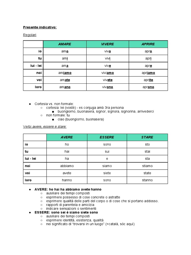 Verbi | PDF
