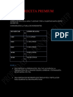 Receta Premium: Fase 1