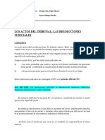 Los Actos Del Tribunal: Las Resoluciones Judiciales: Concepto