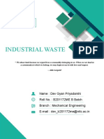 Industrial Waste