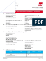 Ficha de Datos de Seguridad - Óxido de Mercurio (II)