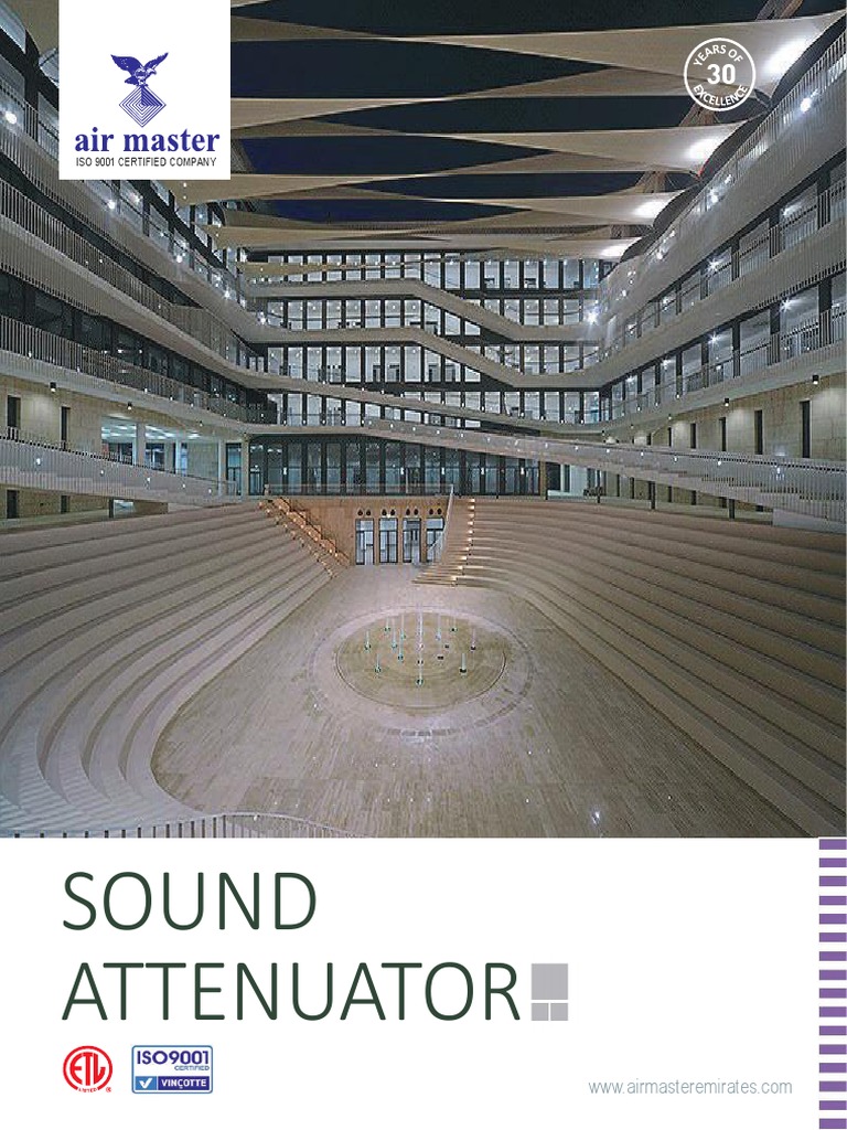 SoundAttenuatorsCatalog PDF Duct (Flow) Decibel